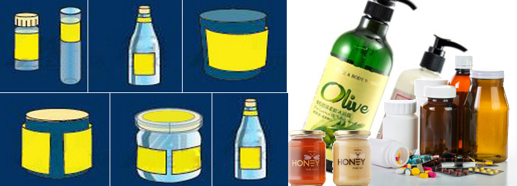 Т Вертикална машина за аутоматско означавање контејнера с округлим типом