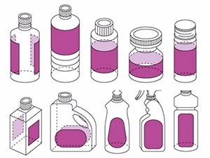 Аутоматска машина за етикетирање са предње и задње стране